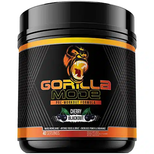 Gorilla Mode Pre Workout   Massive Pumps Â· Laser Focus Â· Energy Â· Power   L Citrulline, Creatine, GlycerPumpâ¢, L Tyrosine, Agmatine, Kanna, N Phenethyl Dimethylamine Citrate   Grams (Cherry)