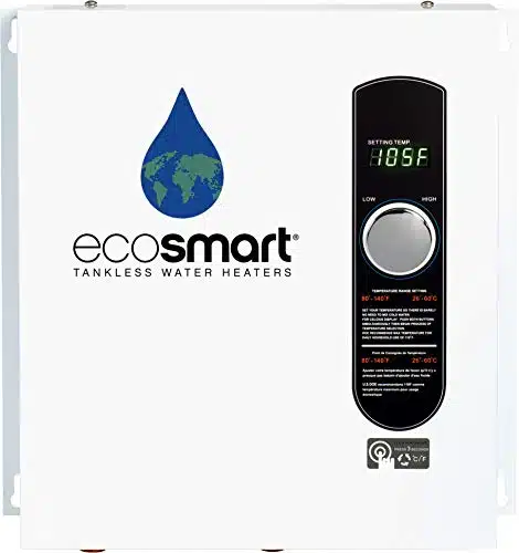 EcoSmart ECO Tankless Water Heater, Electric, kW   Quantity , x x