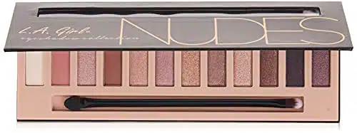 L.A. Girl Beauty Brick Eyeshadow, Nudes, Ounce, Powder