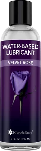 Velvet Rose Intimate Lubricant Vaginal Moisturizer oz   Personal Lubricant Water Based Lube for Women Pleasure & Couples