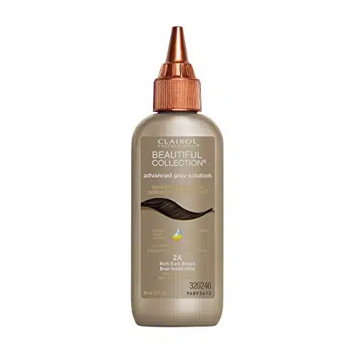 Clairol Professional Beautiful Advanced Gray Solutions a Rich Dark Brown, oz