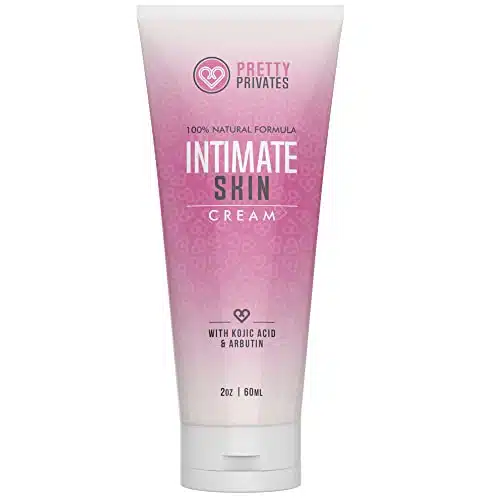 Intimate Skin Cream   Pretty Privates   Intimate and Sensitive Areas   Natural Dark Spot Corrector for Private Parts, Underarm, Elbow, Knees   Kojic Acid + Niacinamide + Arbutin (oz)