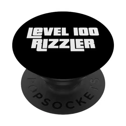 Level Rizzler Gen Z Slang Meme Line PopSockets Standard PopGrip