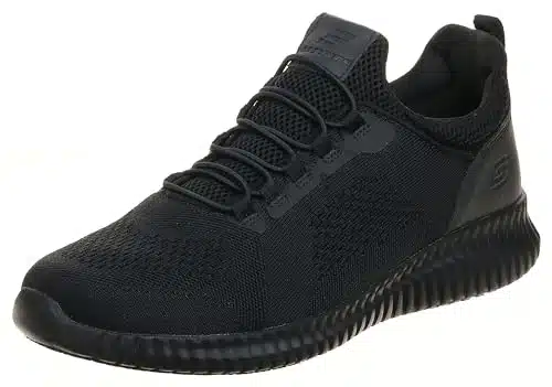 Skechers Men's Cessnock Food Service Shoe, Black,