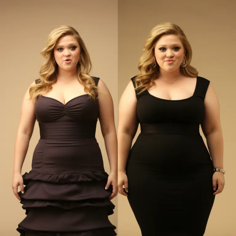 kelly clarkson weight gain