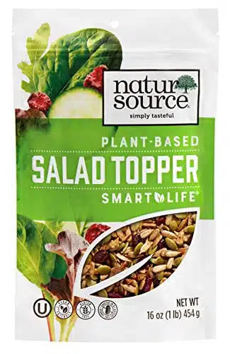 naturSource Smart Life Plant Based Salad Topper Vegan Friendly Gluten Free oz Re Sealable Pack