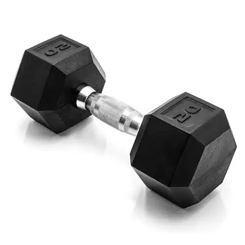 CAP Barbell LB Coated Hex Dumbbell Weight, New Edition