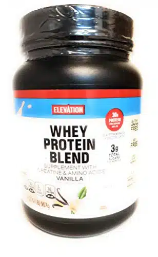 Elevation by Millville Vanilla Protein Powder oz, pack of