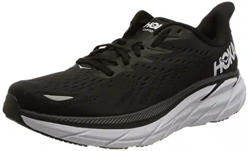 HOKA ONE ONE Clifton omen's Shoes , Color BlackWhite