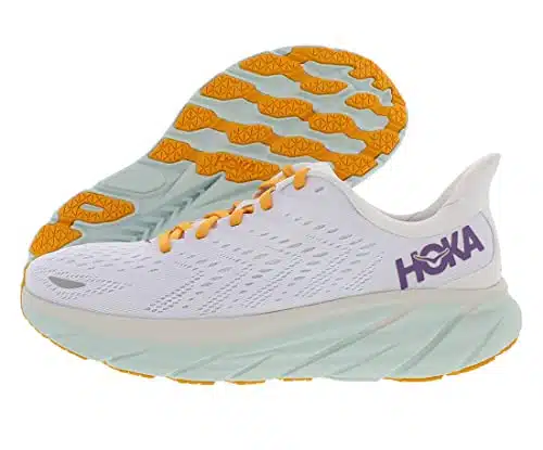 HOKA ONE ONE Clifton omens Shoes , Color Blanc De BlancWhite