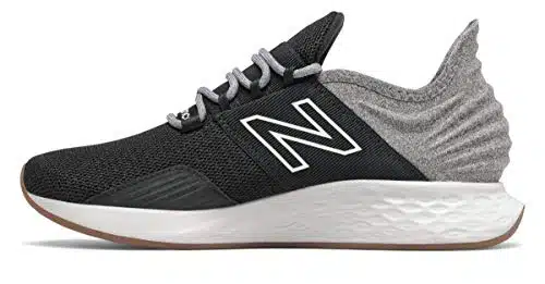 New Balance Women's Fresh Foam Roav VSneaker, BlackLight Aluminum,  US