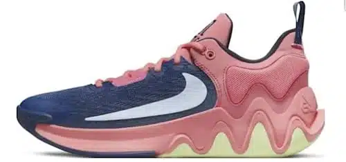 Nike Men's Giannis Immortality Athletic Basketball Shoes (Dark Marina Blue Pink) US