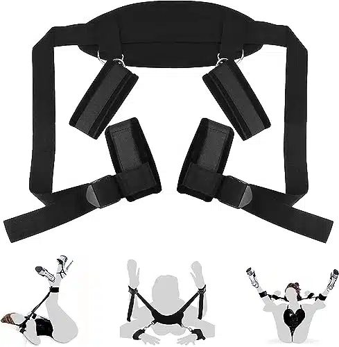 Sex Hand Cuff Sex Accessories for Adults Couples BDSM Bondage Restraints Kit Toys Sex Furniture Handcuffs Set for Bedroom Sex Restraint Set for Women