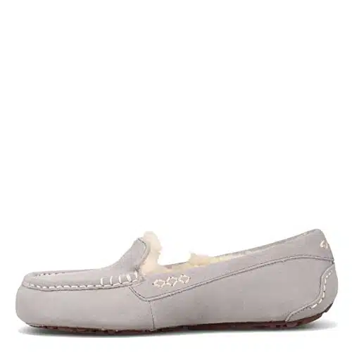 UGG Women's Ansley Slipper, Light Grey,