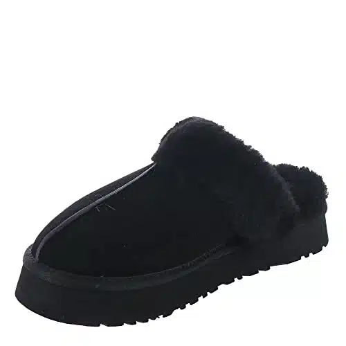 UGG Women's Disquette Slipper, Black,