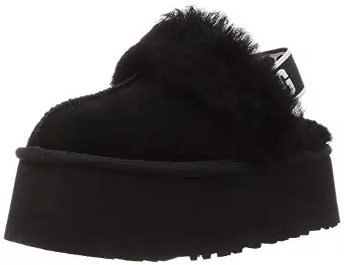 UGG Women's Funkette Slipper, Black,