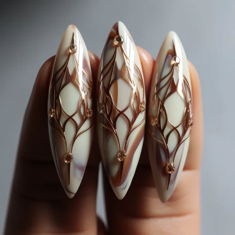 long almond nails