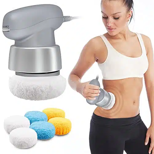 Caytraill Cellulite Massager Body Sculpting Machine  Body Sculpting Massager with ashable Pads, Adjustable Speeds  Electric Handheld Massager for Belly, Waist, Legs, Arms, But