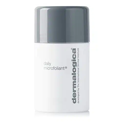 Dermalogica Daily Microfoliant, Face Exfoliator Scrub Powder with Salicylic Acid and Papaya Enzyme, Achieve Brighter, Smoother Skin Daily, Oz