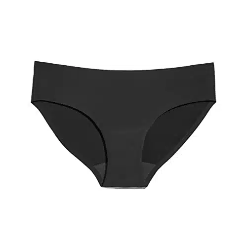 KNIX Super Leakproof Bikini   Period Underwear for Women   Black, XXX Large (Pack)