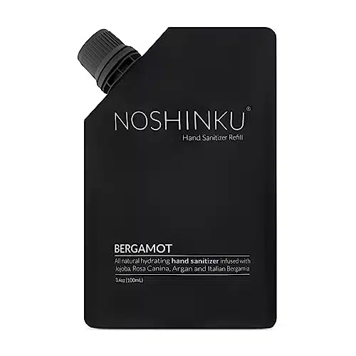 Noshinku   Hand Sanitizer Spray Refill Pouch for Hand Sanitizer Spray Bottles, Moisturizing Hand Sanitizer Refill, Natural Sanitizer Refill with % Sugarcane Derived Alcohol, m