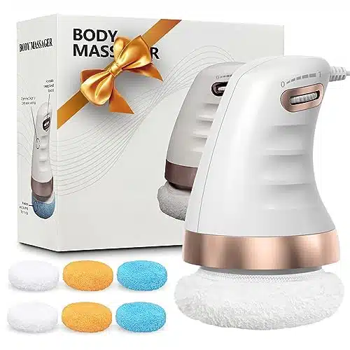 PIEARA Cellulite Massager Electric, Body Sculpting Machine with Skin Friendly Washable Pads, Beauty Sculpt Massager for Belly Legs Arms