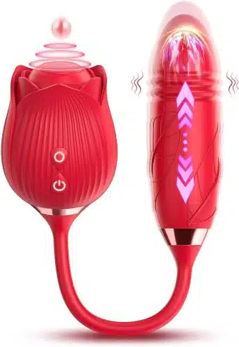 Pleasure USB Rechargeable odes Powerful Tongue Suck & Thrust Sucker G S p C L i t Stimulation Sucking Toys for Women Couples WaterproofGifts for Women+