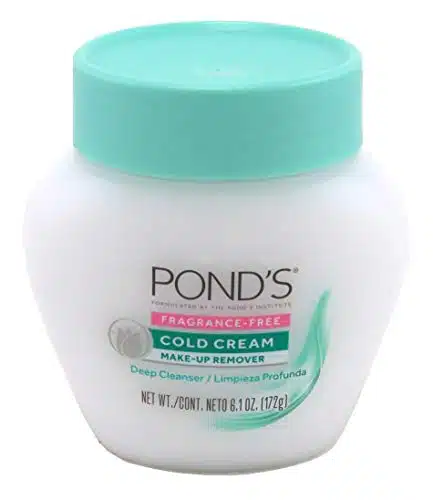 Pond's Ponds Fragrance free Cold Cream Make up Remover Oz