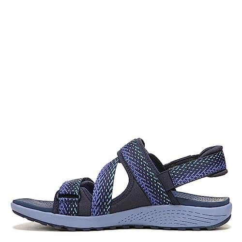 Ryka Womens Kona Trek Hiking Sport Sandal, Navy Blue,