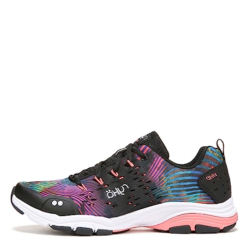 Ryka Womens Vivid RZX Cross Trainer, Black Tie Dye,