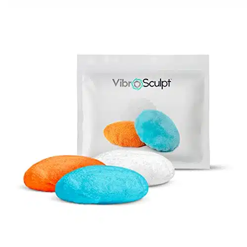 Vibro Sculpt Fiber Pads   Washable Pads for Body Sculpting Machine (Multi Color)