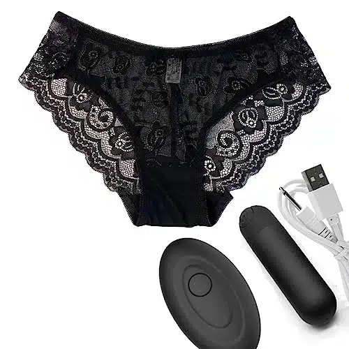 Women Travel Size Underwear Massager for Relaxation and Pleasure (Black  )