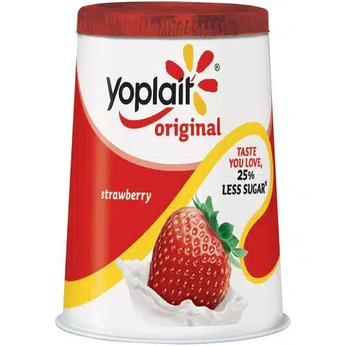 YOPLAIT YOGURT ORIGINAL STRAWBERRY OZ PACK OF