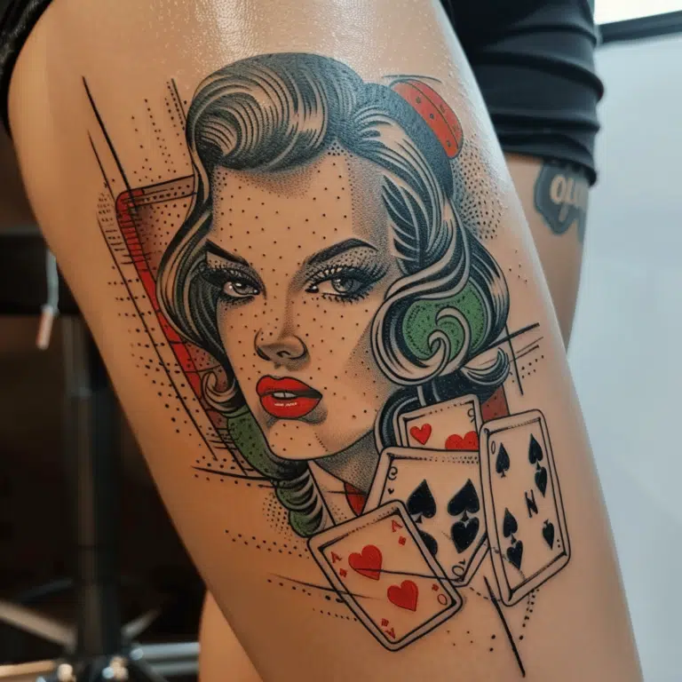 lady luck tattoo