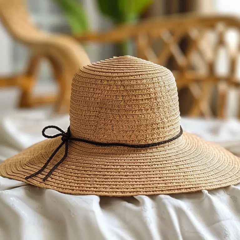 straw beach hat