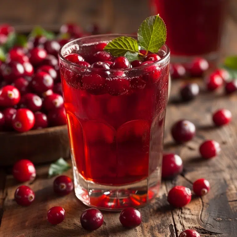 unsweetened cranberry juice