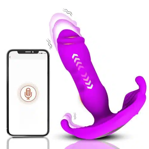 APP Remote Control Muscel Massager Tools Big Size for Relaxing Body, Soft Waterproof Silicone Power Electric Massagers Ideal Gifts for her .j