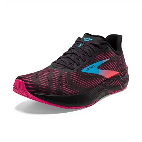 Brooks Women's Hyperion Tempo Road Running Shoe   CoralCosmoPhantom   edium