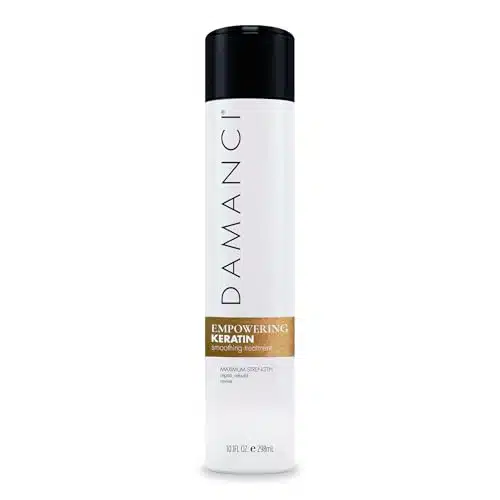 DAMANCI Empowering Keratin Treatment, Anti Frizz Stem Cell Infused Protein Treatment for Hair, Reduce Volume and Split Ends, Add Shine (Oz)