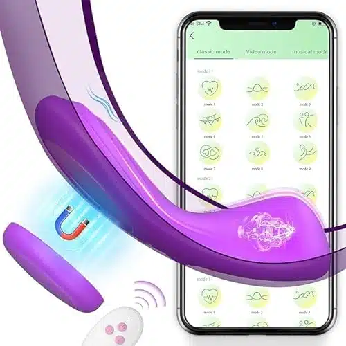 Female Vibrator with Intense Vibration Patterns, lbs Ultra Thin Wearable Vibrator Remote Control Vibrator for Public Play, Private Play, Mini Panty Vibrator, Adult Toys