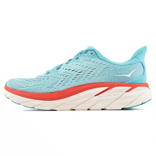 Hoka Women's Clifton Running Shoe (AquarelleEggshell Blue, Numeric_)