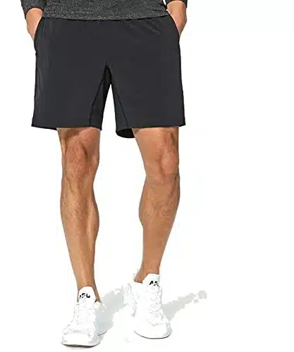 Lululemon Athletica Men's T.H.E. Short Linerless (BLK (Linerless), M)