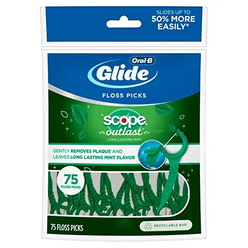 Oral B Complete Glide Floss Picks, Scope Outlast, ct