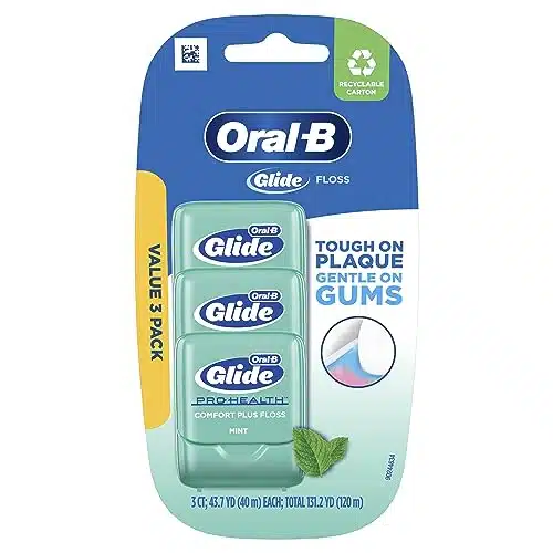 Oral B Glide Pro Health Comfort Plus Dental Floss, Mint,Count(Pack of )