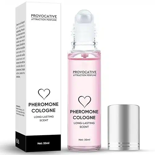 Vinsani Pheromone Perfume for Women, Premium Perfumes to Attract Men, Pure Pheromone Roll on Oil, Long Lasting & Special Scent, Unleash Your Alluring Charm, L