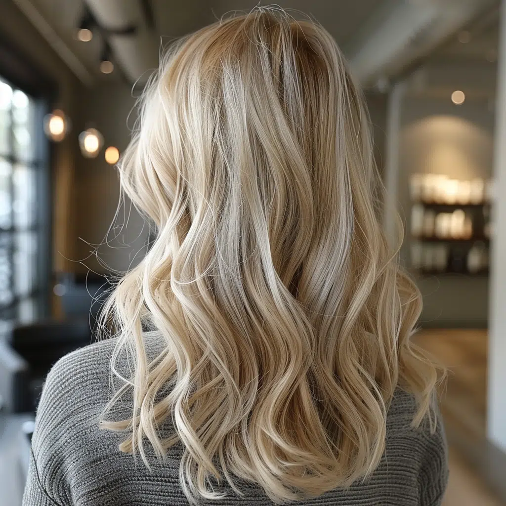 light blonde hair