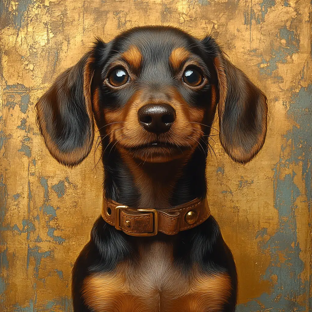 golden dachshund