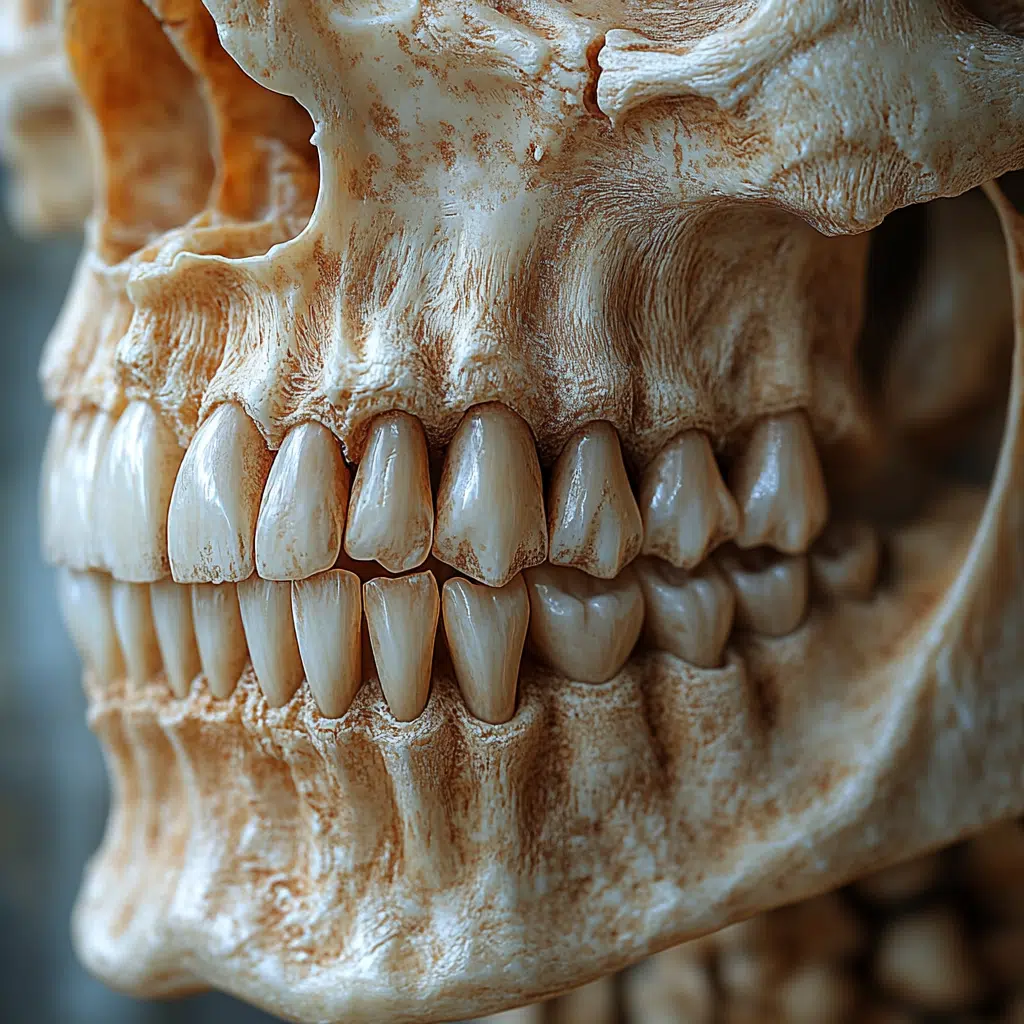 are teeth bones