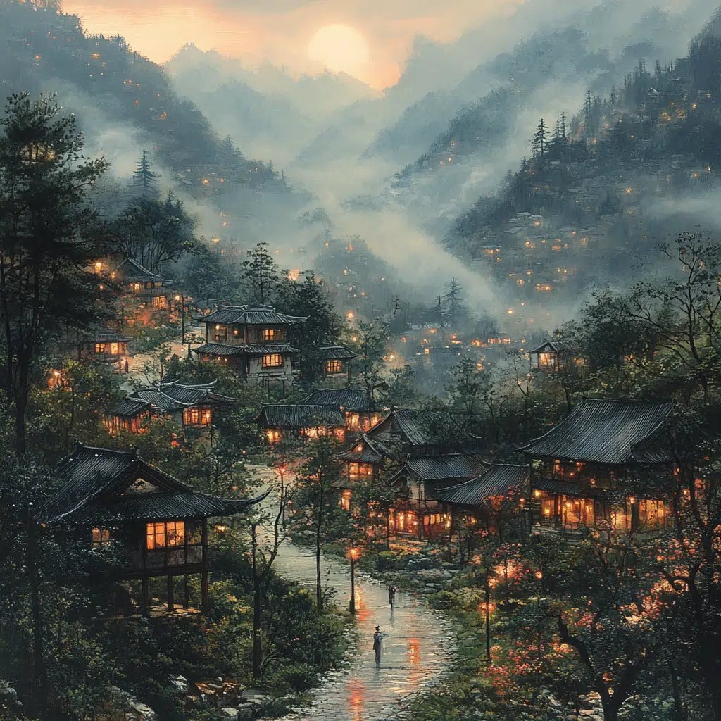 chinese village