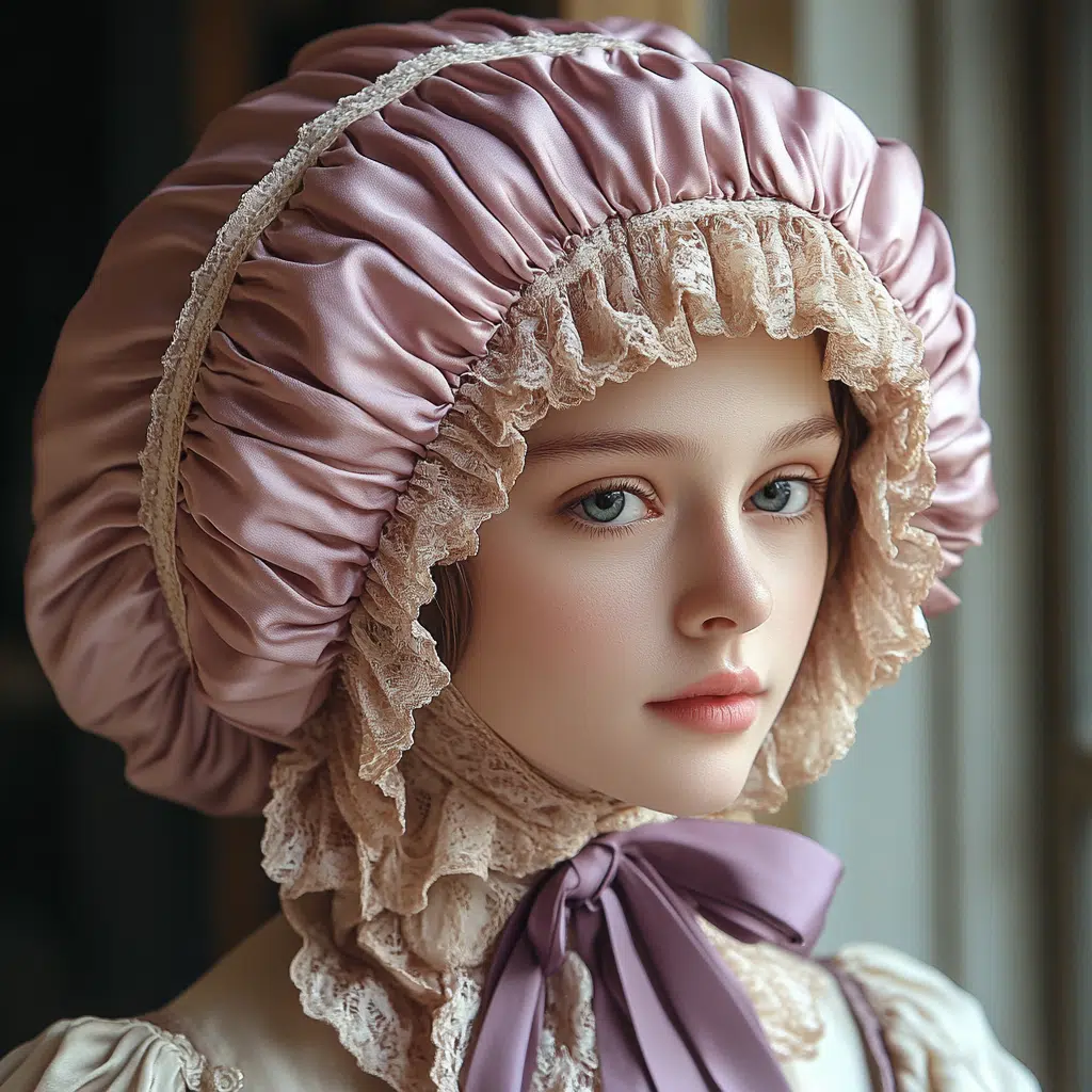 silk bonnet